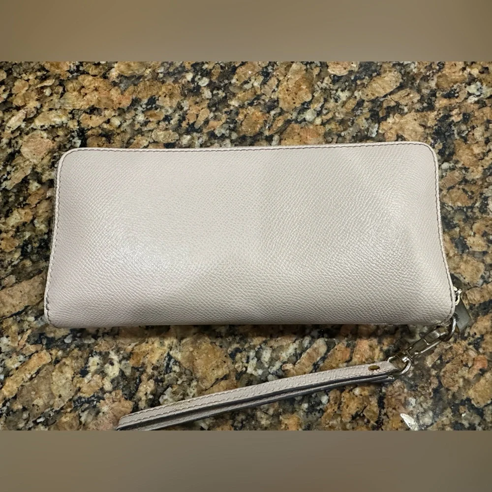 Authentic Michael Kors Beige Backpack and Wallet Set